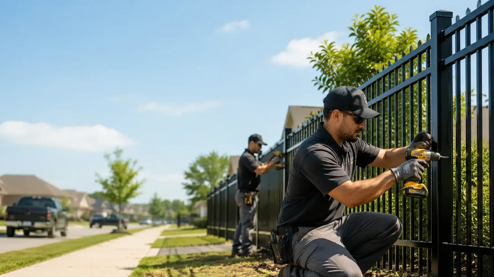 Metal Fence Installation in Odessa, DE